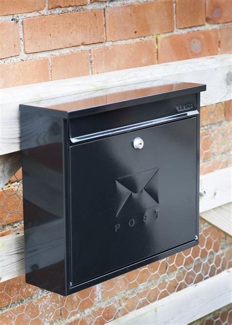 metal postal boxes|metal wall mounted post box.